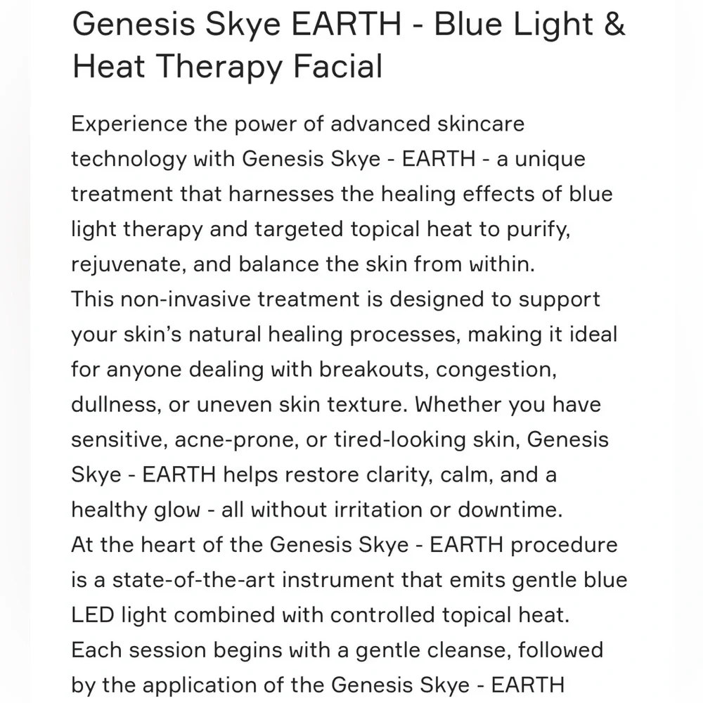 EARTH Genesis Skye Blue Skincare Tool - Picture 7 of 16